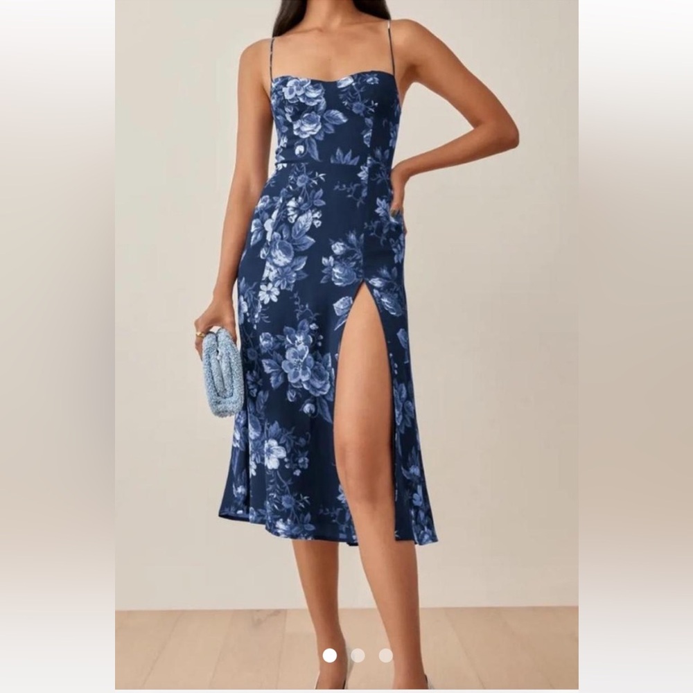 REFORMATION Juliette Midi Dress - Lottie